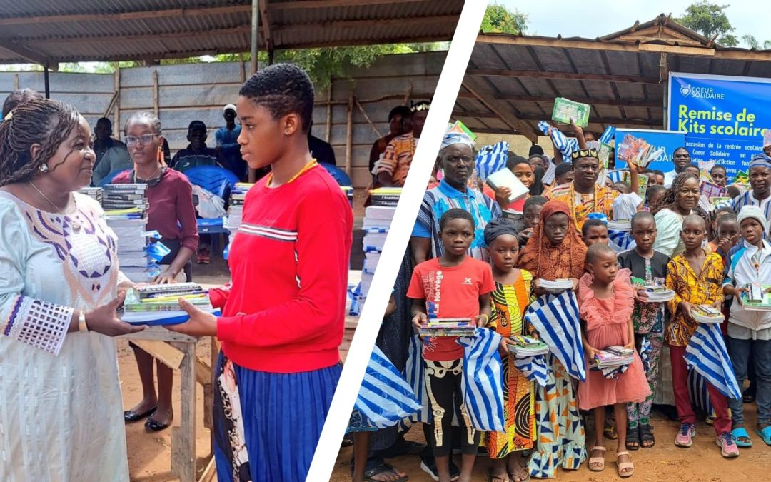 Distribution de Kits Scolaires à Sanguéra