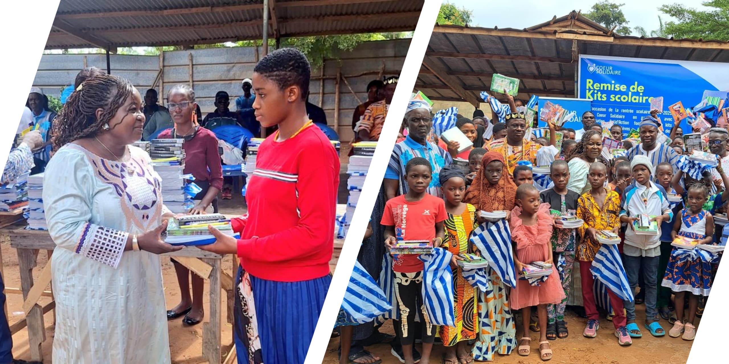 Distribution de Kits Scolaires à Sanguéra